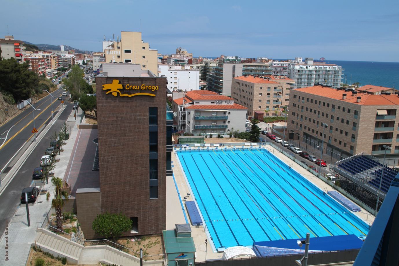 Sant Jordi Boutique Hotel Calella Exterior foto The swimming pool